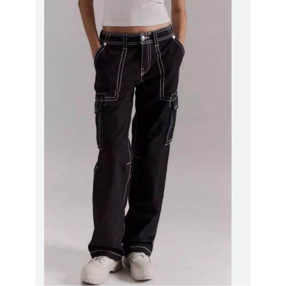 True Religion Military Black Cargo Pants Women’s 29 - Picture 7 of 7